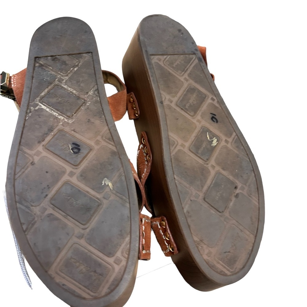 Sam Edelman Brylee Rust Suede Platform Size 11. - image 5